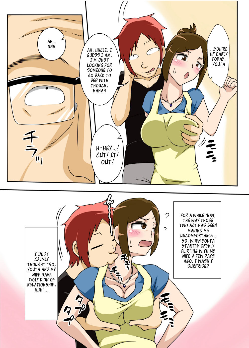Hentai Manga Comic-Today, once again, my fap material is a pregnant housewife having sex!-Read-5